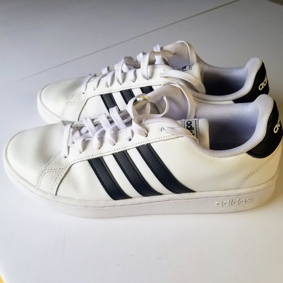 adidas Other - ADIDAS-Grand Court Mens Classic Cloudfoam Lifestyle Shoes Sneaker Sz. 10